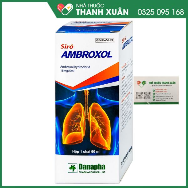 Ambroxol điều trị các rối loạn về sự bài tiết ở phế quản